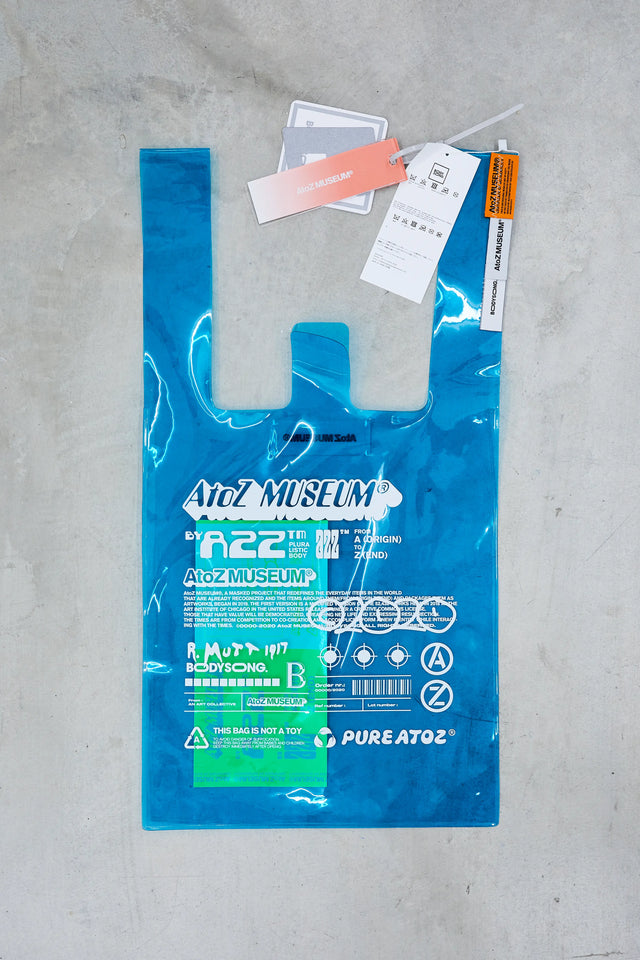 A2Z™ AtoZ MUSEUM® × BODYSONG clear shop bag