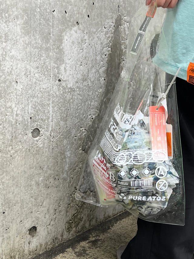 A2Z™ AtoZ MUSEUM® × BODYSONG clear shop bag