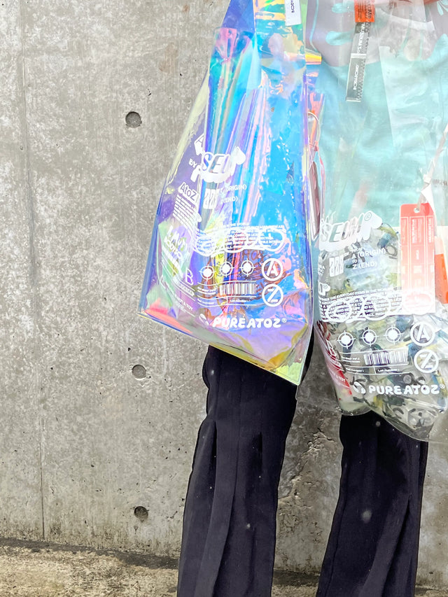 A2Z™ AtoZ MUSEUM® × BODYSONG clear shop bag