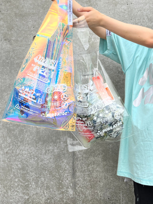 A2Z™ AtoZ MUSEUM® × BODYSONG clear shop bag
