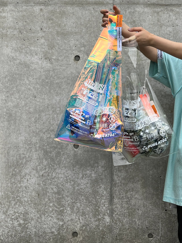 A2Z™ AtoZ MUSEUM® × BODYSONG clear shop bag