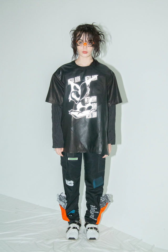 BODYSONG.×A2Z AZ TROUSER01