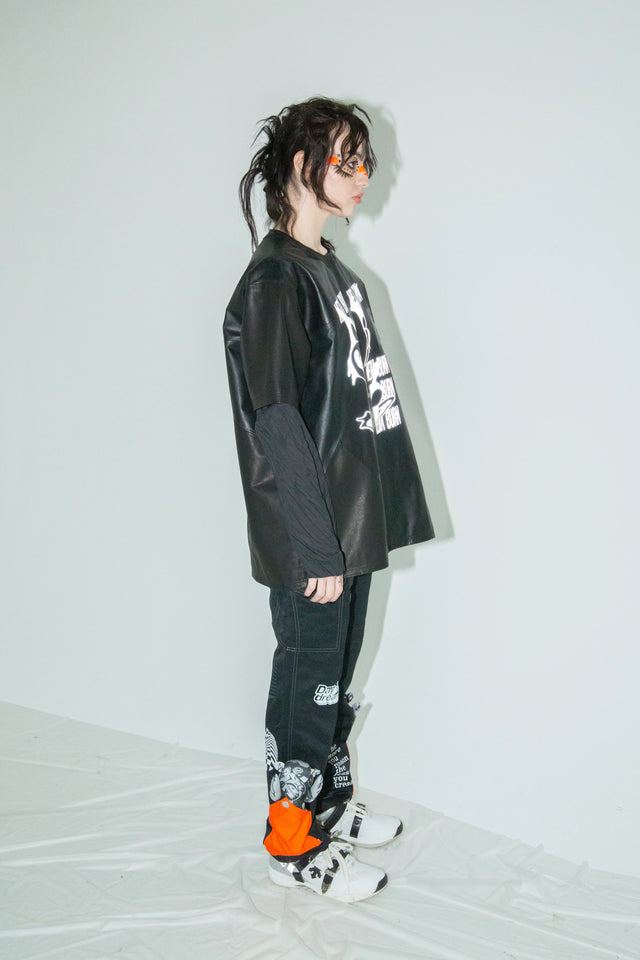 BODYSONG.×A2Z AZ TROUSER01