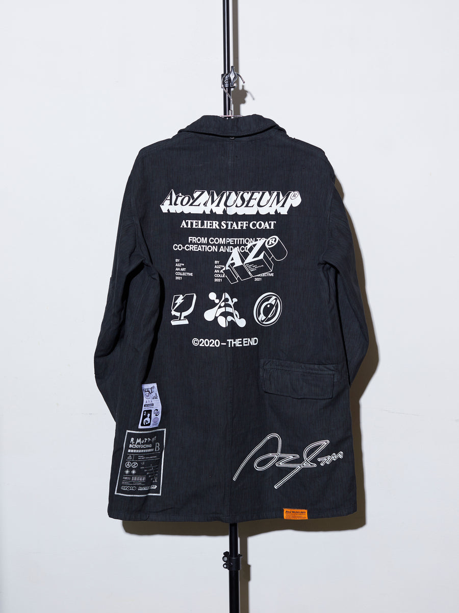 SOLD OUT】A2Z™ x bodysong. ATELIER STAFF COAT RAIN BLACK (MILITARY ...