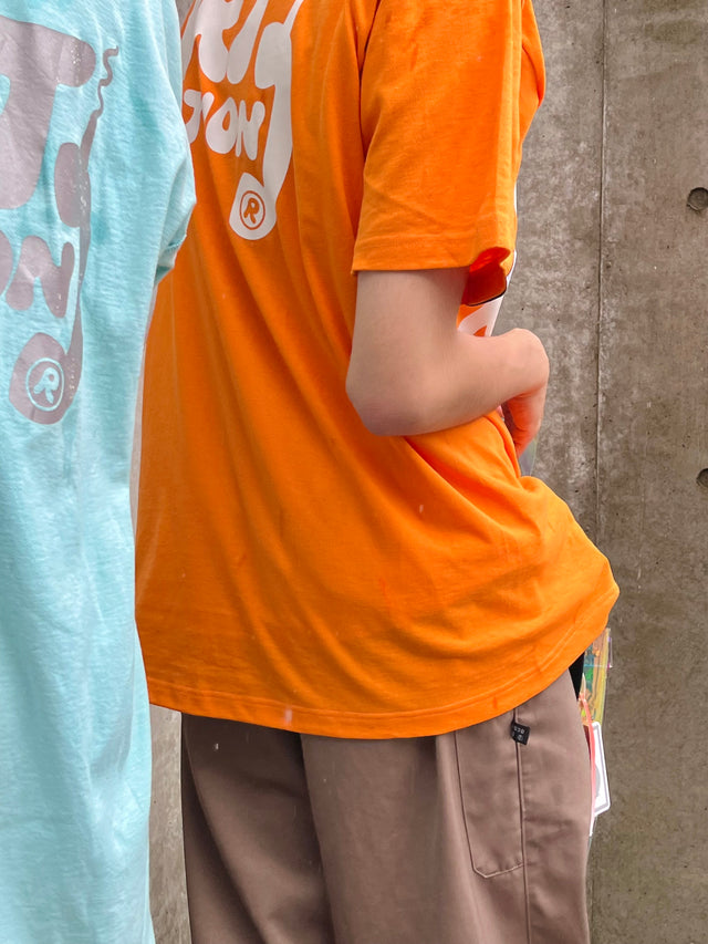 A2Z™×BODYSONG T-SHIRT(MANDARIN ORANGE)