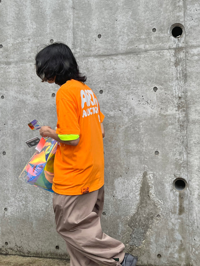 A2Z™×BODYSONG T-SHIRT(MANDARIN ORANGE)