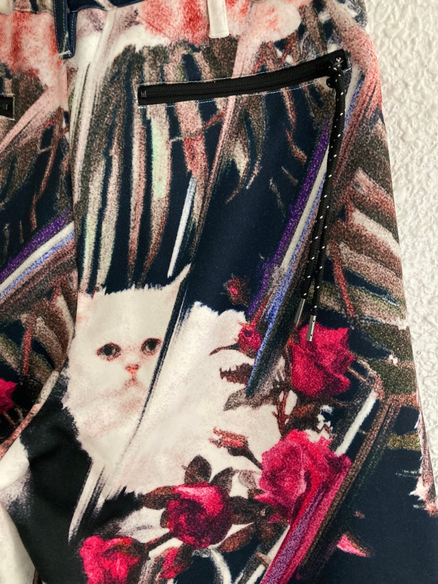 JUVENILE HALL ROLLCALL / 1898 FKB TRACK PANTS - FREE KITTEN(B)