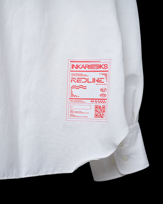REDLINE DRESS SHIRT  [ REDLINE — INKAR meets KOJI SHIOUCHI ]