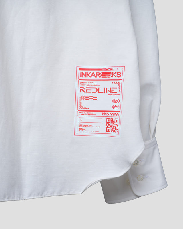 REDLINE DRESS SHIRT  [ REDLINE — INKAR meets KOJI SHIOUCHI ]