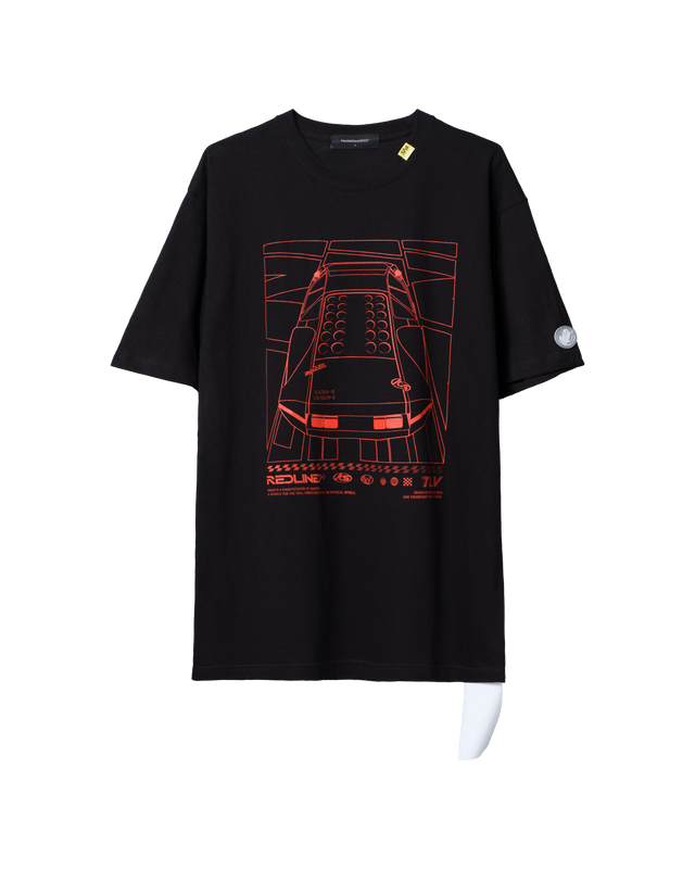 REDLINE T-SHIRT B  [ REDLINE — INKAR meets KOJI SHIOUCHI ]
