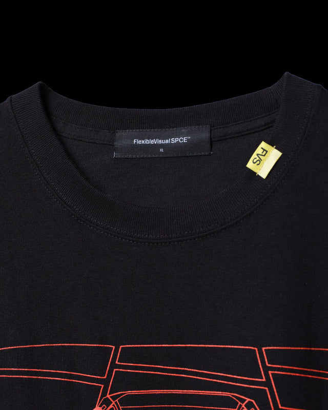 REDLINE T-SHIRT B  [ REDLINE — INKAR meets KOJI SHIOUCHI ]