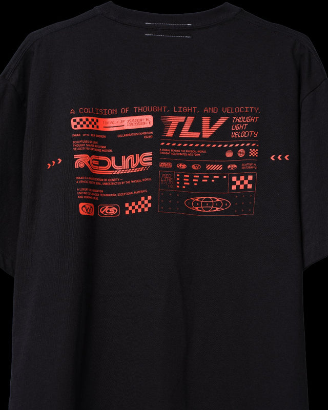 REDLINE T-SHIRT B  [ REDLINE — INKAR meets KOJI SHIOUCHI ]