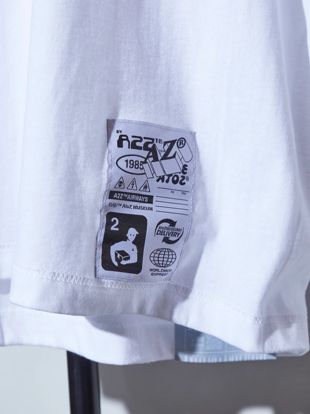 A2Z™ x BODYSONG. T-SHIRT WHITE／2021