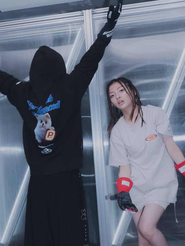 Puppy Parking Hoodie [ FlexibleVisual SPCE™]