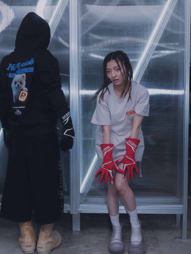 Puppy Parking Hoodie [ FlexibleVisual SPCE™]
