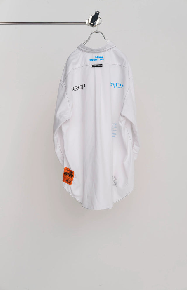 BODYSONG.×A2Z A-ZSHIRT02 WHITE