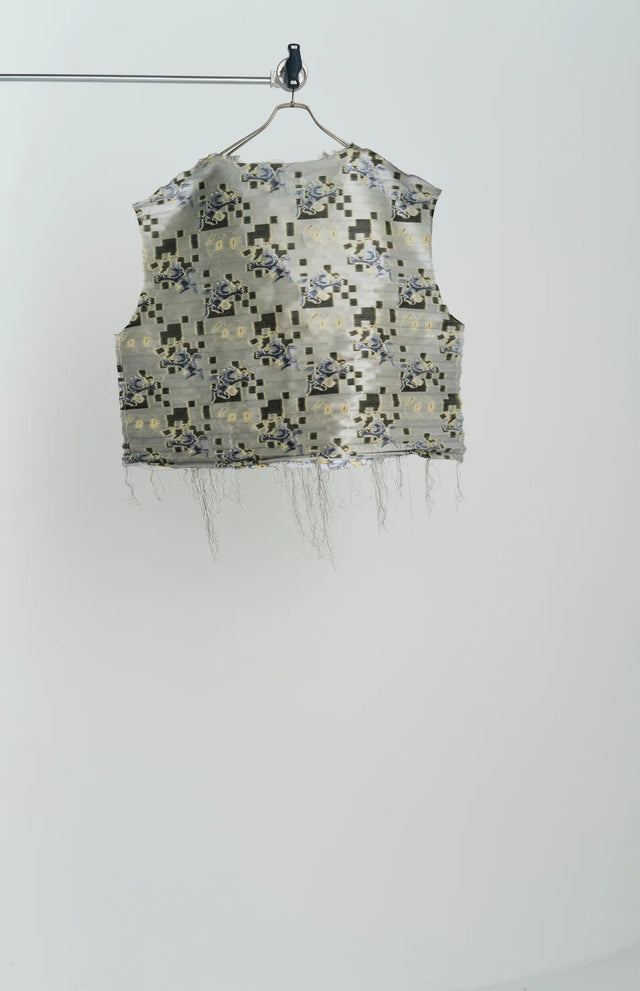 AZZMJQ pleated sleeveless［A2Z™ X BODYSONG.］