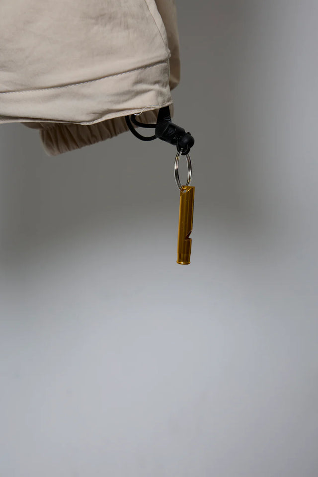 SPRAY PIGMENT-DYED BALACLAVA JACKET / WHITE［BODYSONG.］