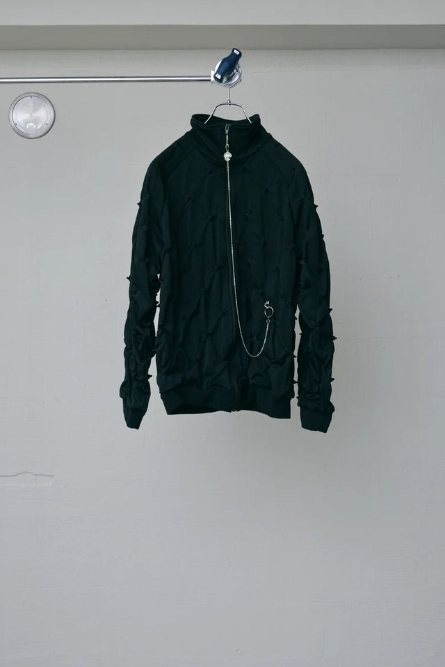 SHIBORI DISTRICTION TRACK JKT W/CHARMS［BODYSONG.］