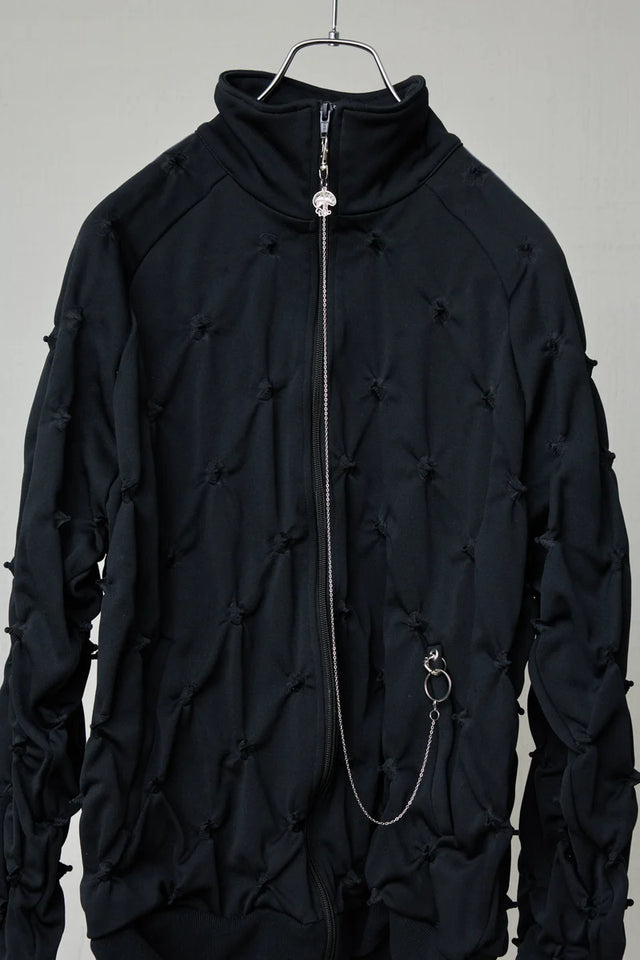 SHIBORI DISTRICTION TRACK JKT W/CHARMS［BODYSONG.］