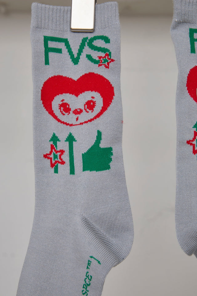 BASIC SOCKS / HEART KOALA［FlexibleVisual SPCE™］