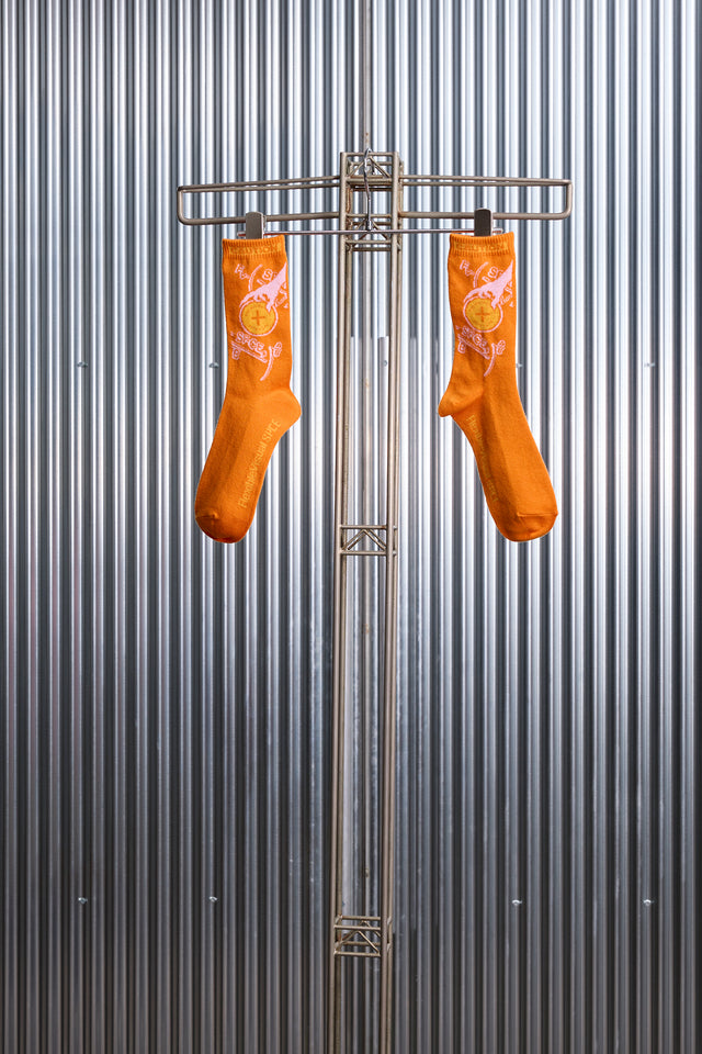 Basic Socks / ORANGE (SPACE)