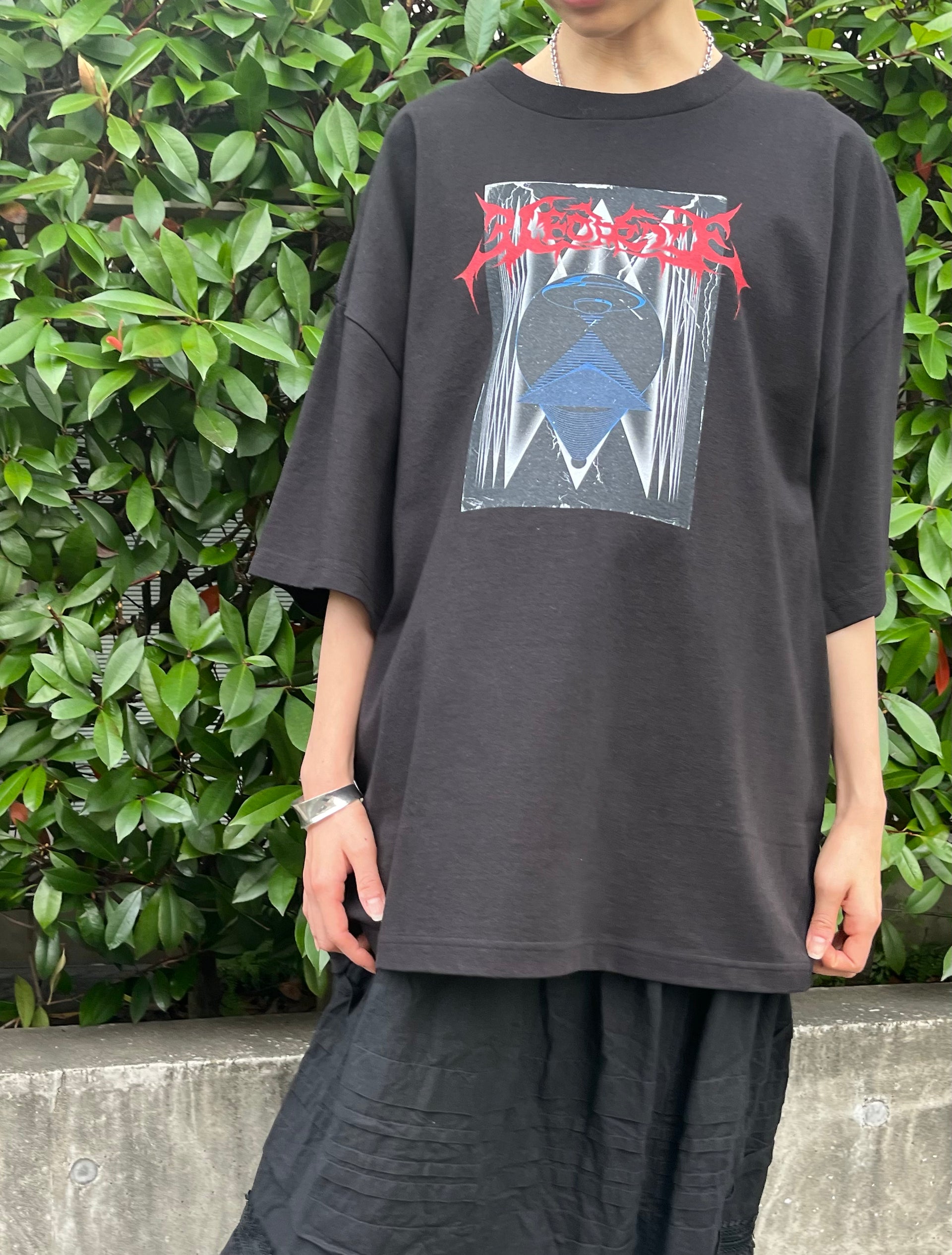 1981 / UOD SS TEE - BLACK ［JUVENILE HALL ROLL CALL］ – CATMARKET