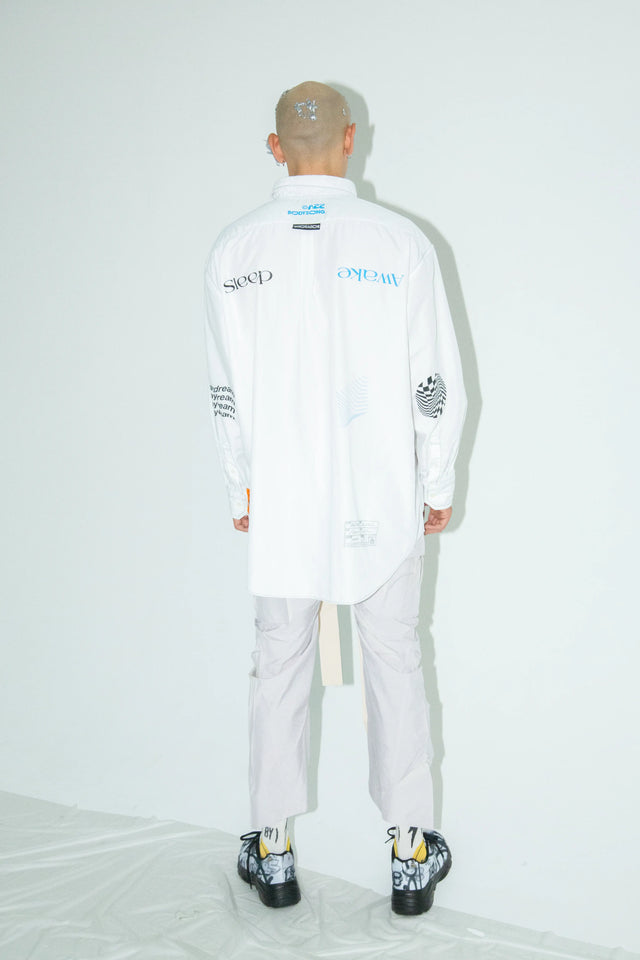 BODYSONG.×A2Z A-ZSHIRT02 WHITE