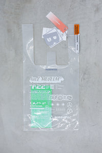 A2Z™ AtoZ MUSEUM® × BODYSONG clear shop bag (milky white)