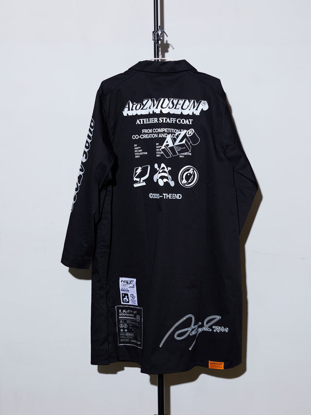 ATELIER STAFF COAT BLACK［A2Z™ x bodysong. ］