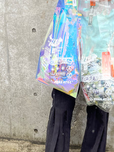 A2Z™ AtoZ MUSEUM® × BODYSONG PVC clear shop bag (skeleton)
